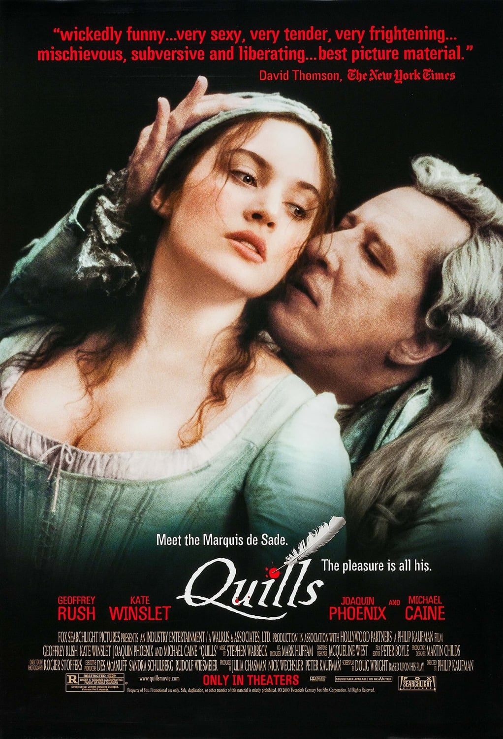 Nonton Film Quills (2000) LK21 Full Sub Indo INDOXXI Rebahin Movie21 Dutamovie